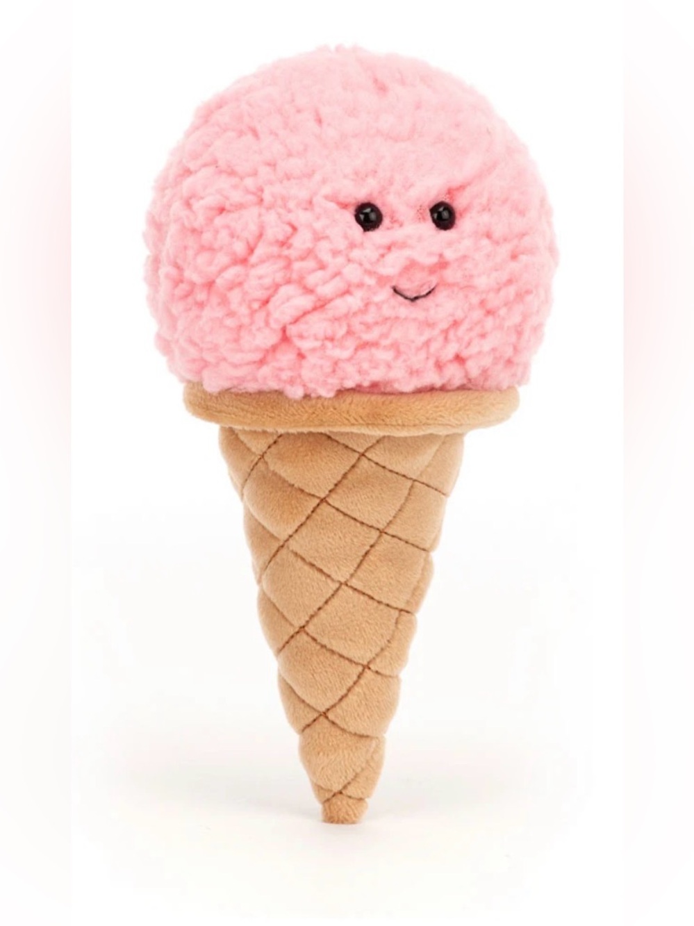 Retired Irresistible Ice Cream Strawberry waffle cone